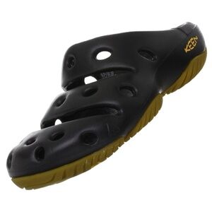 Keen Men’s Yogui Slip-On Open Toe Breathable Clog Slipper, Black, Size 10 NEW